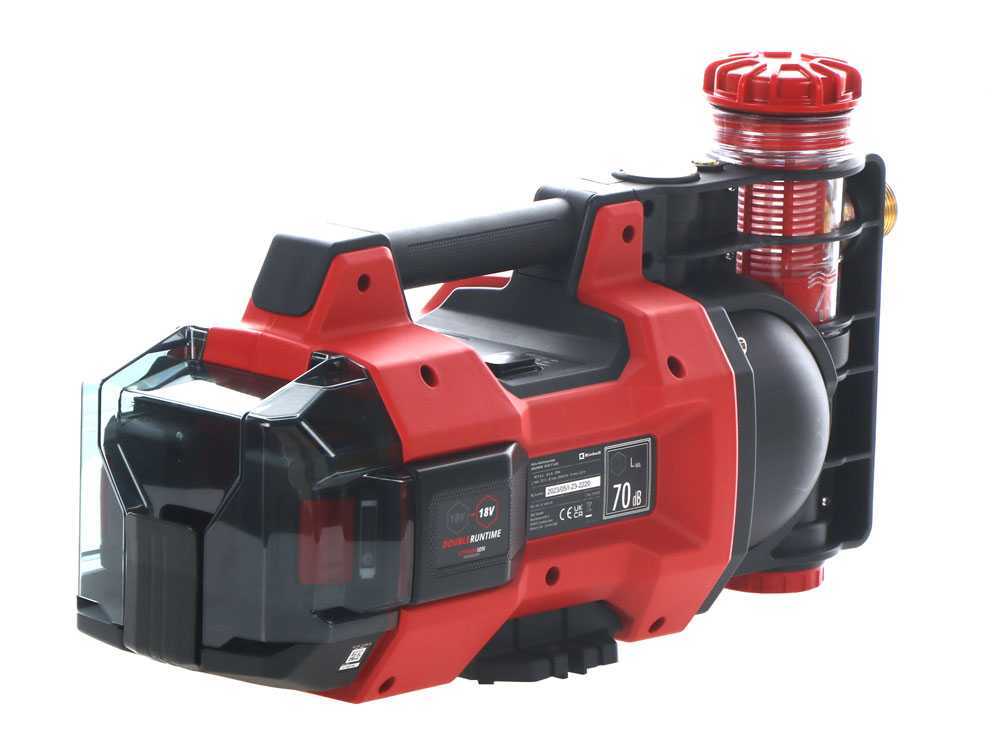 Einhell Aquinna 18/30 F Led tuinpomp, 18 V 4 Ah, detail 7