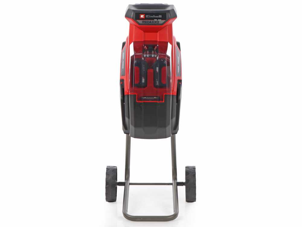 Einhell REDAXXO 36/25 accu hakselaar, takken tot 25 mm, 36 V 5,2 Ah, detail 7