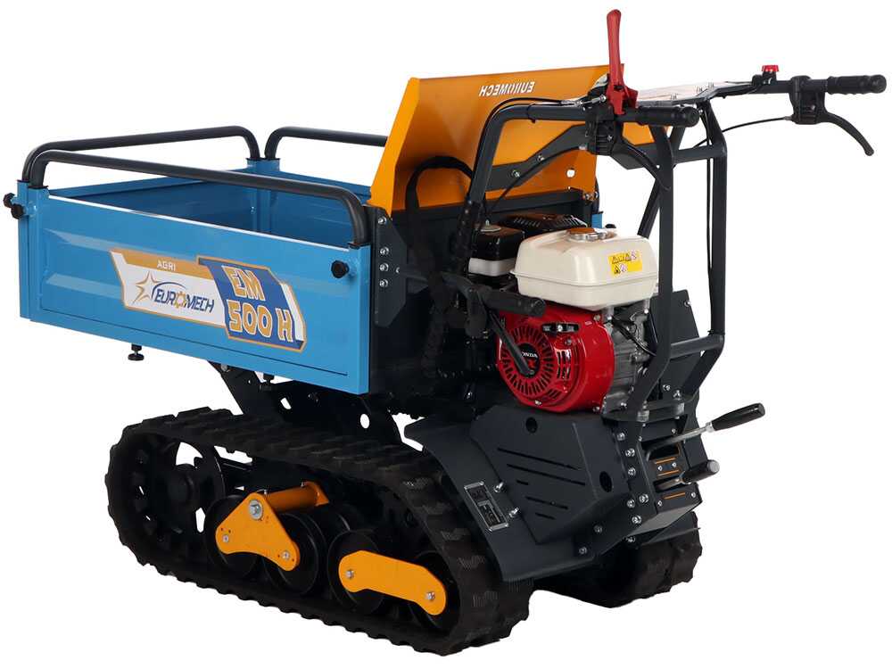 Rupsdumper laadvermogen 500 kg EuroMech EM500H-Agri, detail 7