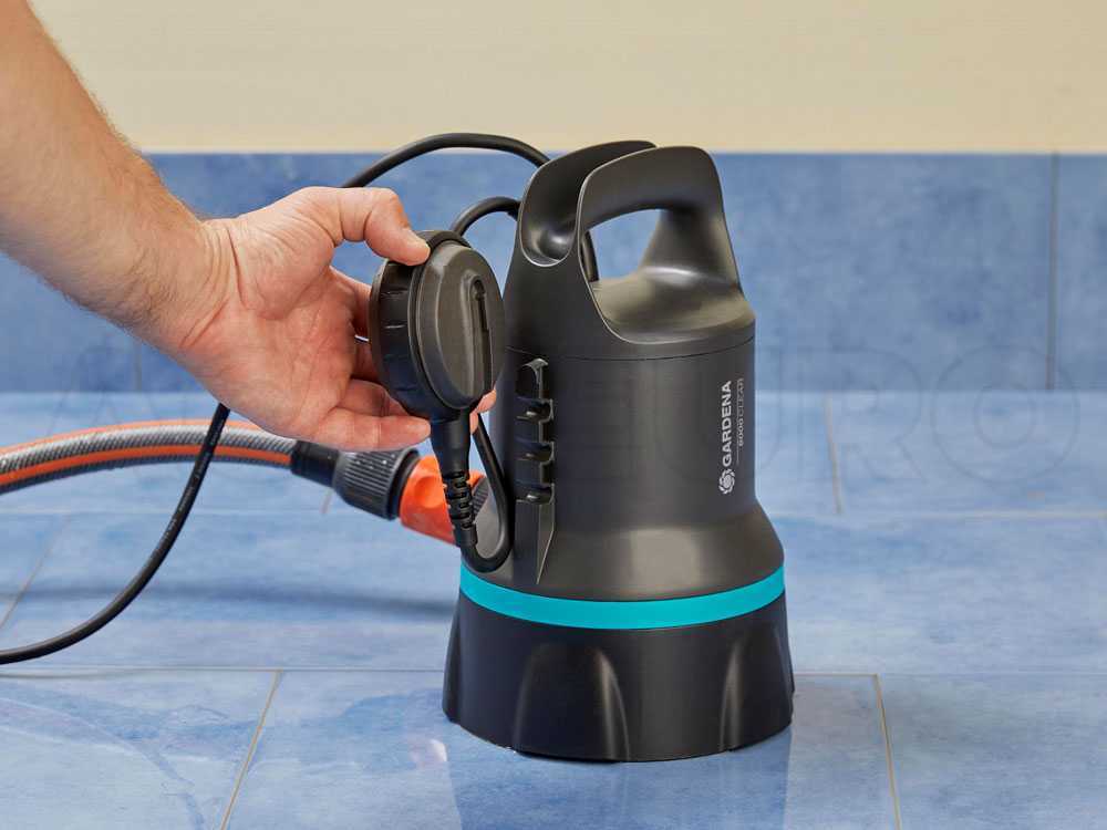 Gardena 9000 dompelpomp voor schoon water, detail 7