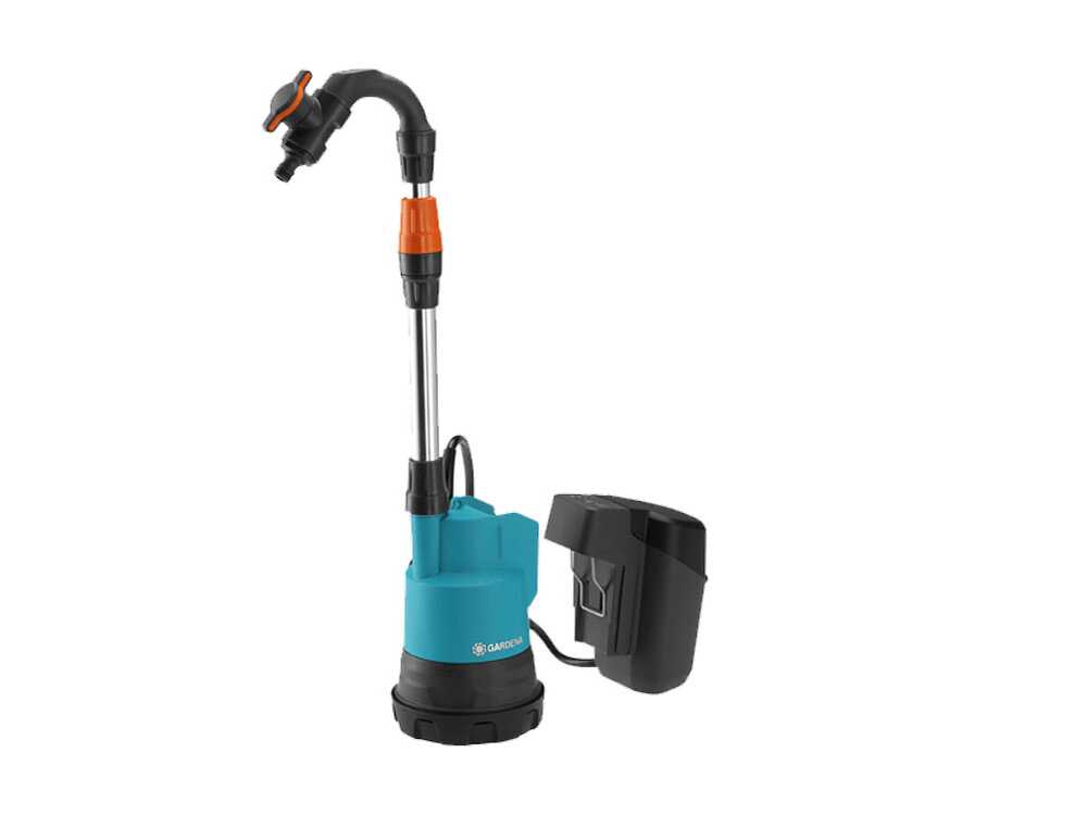 Gardena 2000/2 regentonpomp, 18 V 2,5 Ah, detail 7