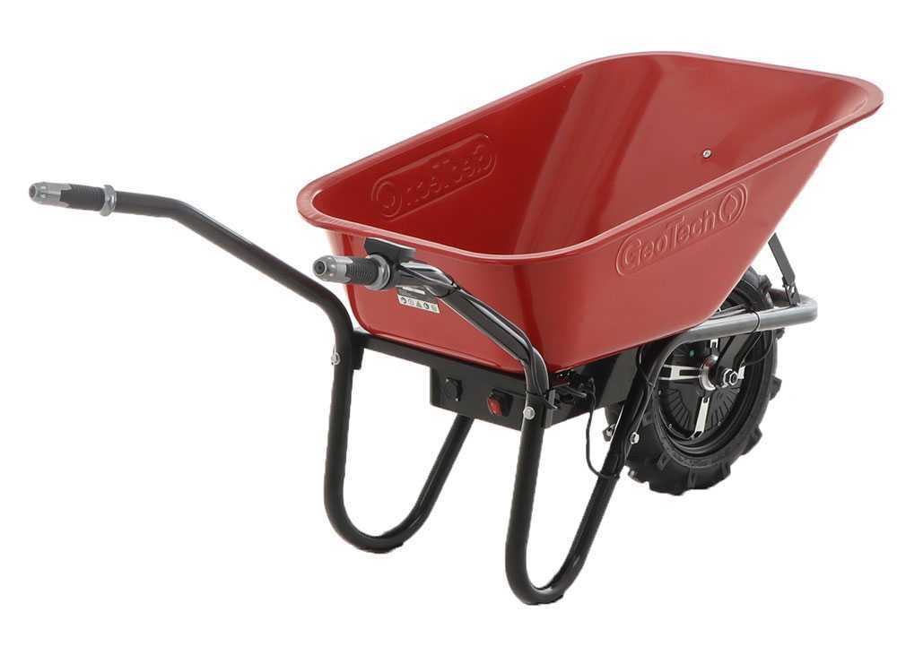 Accu motorkruiwagen laadvermogen 150 kg GeoTech CAR 150A, 24 V 12 Ah, detail 7