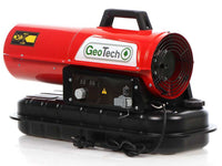 GeoTech DH 2000 diesel heteluchtkanon 20 kW, direct gestookt, detail 7
