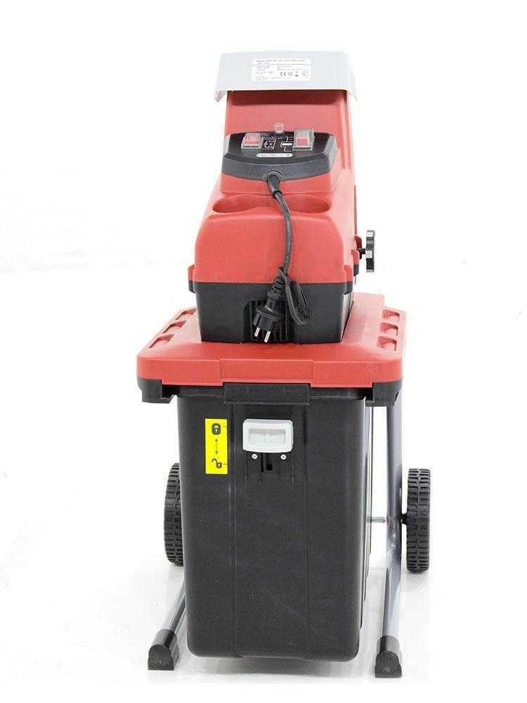 GeoTech ESB 2801 elektrische hakselaar, takken tot 44 mm, detail 8