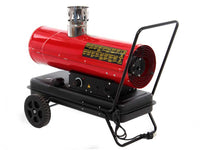 GeoTech IDH 2000 diesel heteluchtkanon 20 kW, indirect gestookt, detail 8
