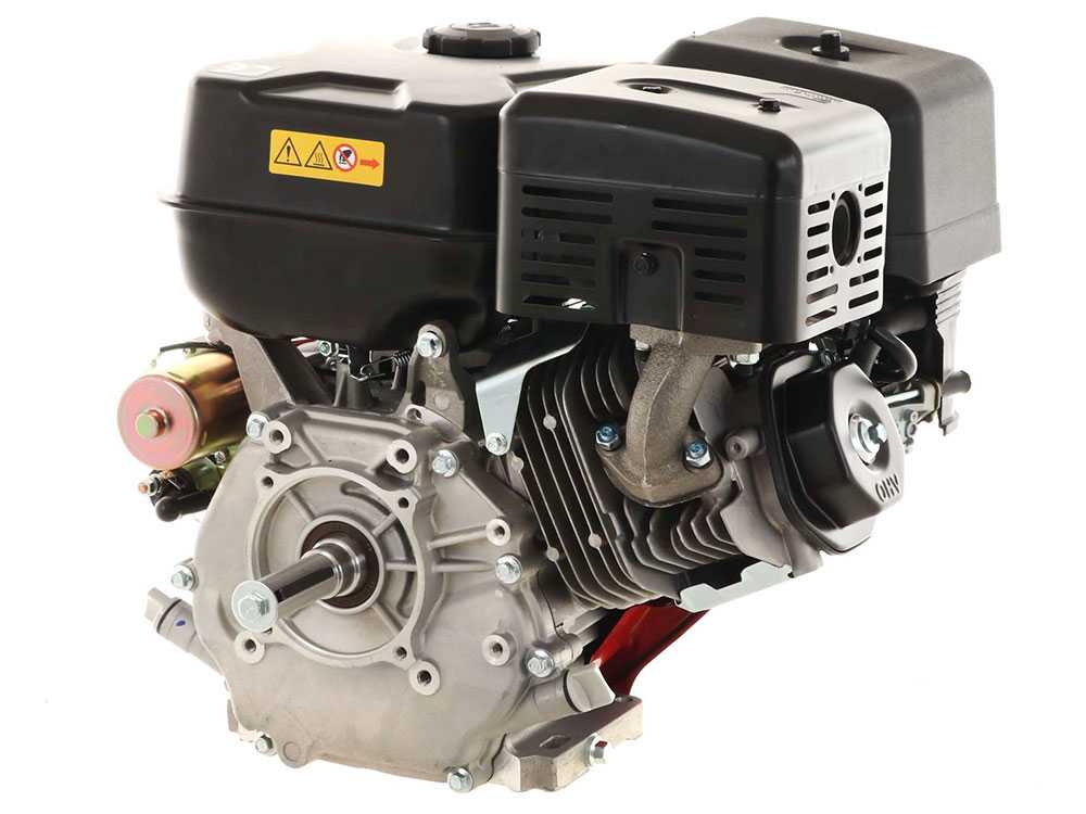 GeoTech Pro 420 cc benzinemotor met horizontale as, 12 pk, elektrische start, detail 8