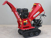 GeoTech Pro BMS155 BS benzine hakselaar, takken tot 90 mm, op rupsen, detail 8