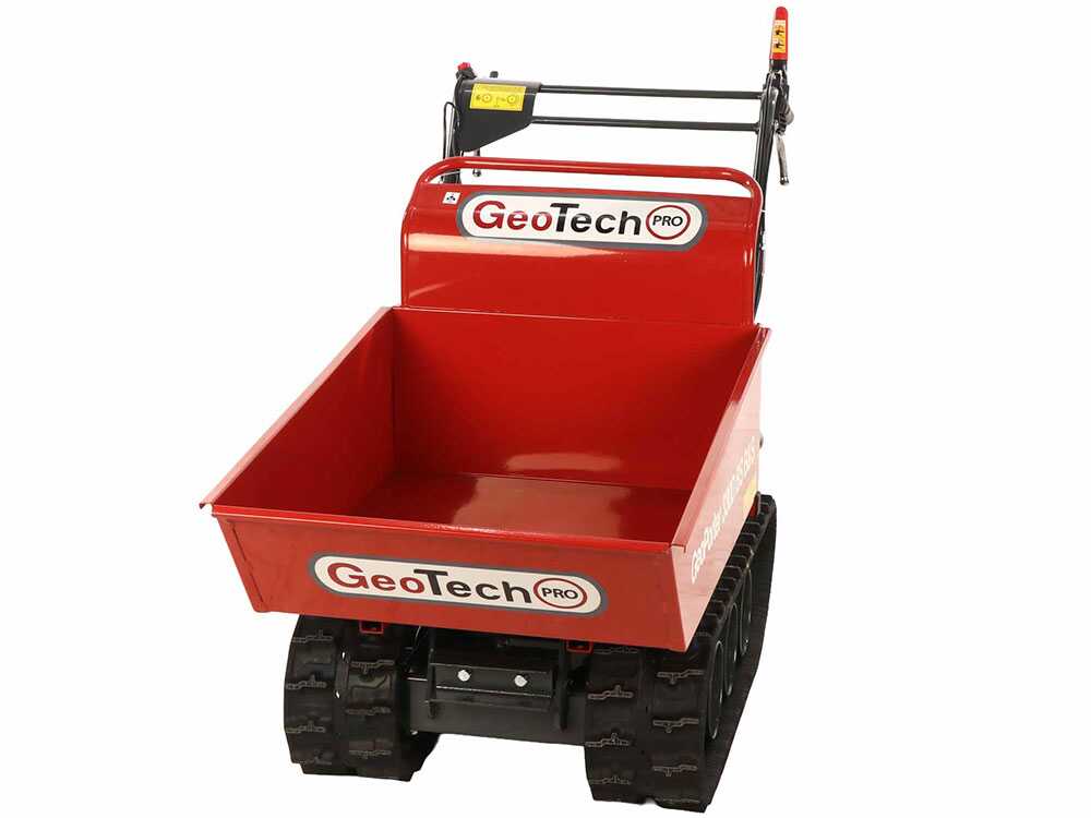 Rupsdumper laadvermogen 300 kg GeoTech Pro GeoPorter 330D B&S, detail 7