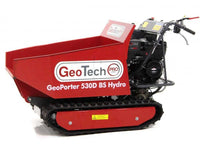 Rupsdumper laadvermogen 500 kg GeoTech Pro GeoPorter 530D BS Hydro, hydraulisch kiepen, detail 8