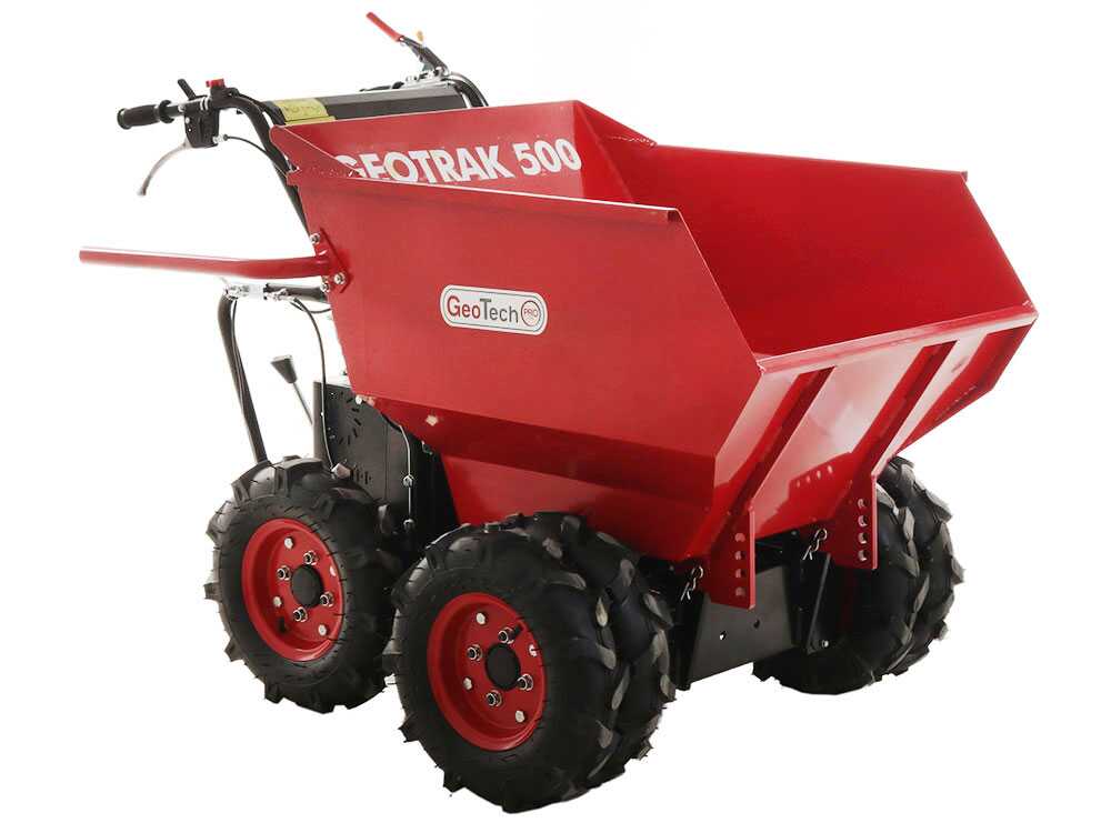 Motorkruiwagen laadvermogen 500 kg GeoTech Pro GEOTRAK 500, detail 7