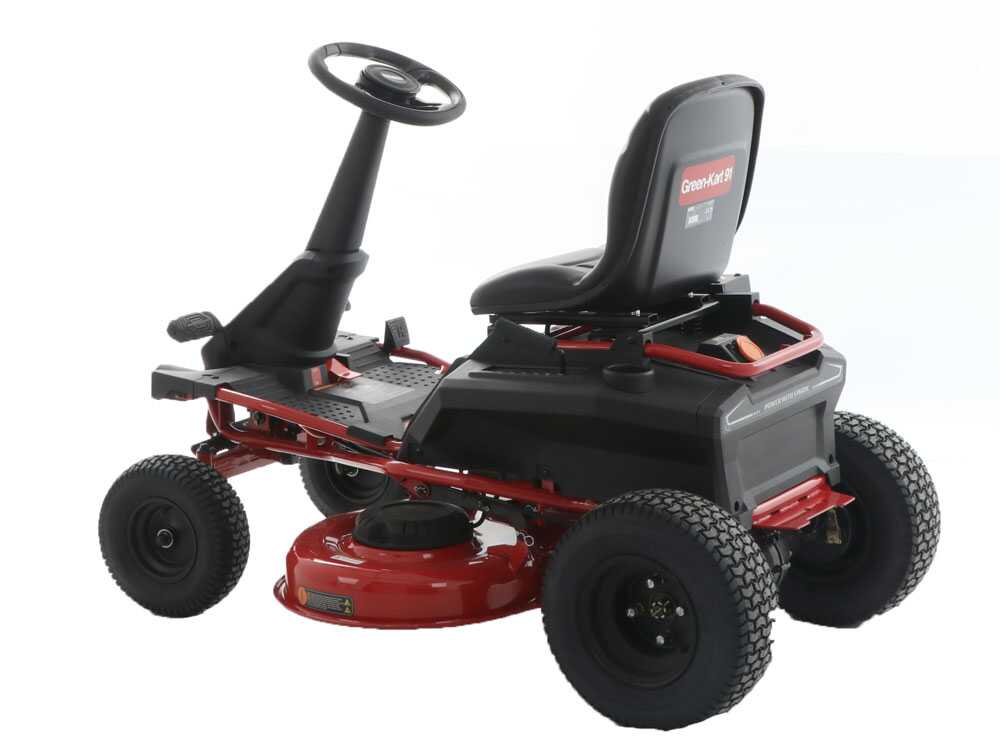 GeoTech Pro Green-Kart 91 accu-zitmaaier met zijuitworp 91 cm, automaat, detail 7