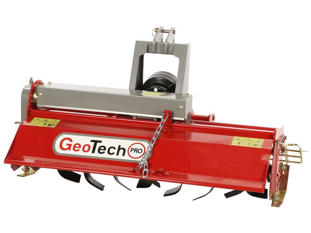 GeoTech Pro LRT 125 grondfrees 120 cm, handmatig verschuifbaar, detail 7