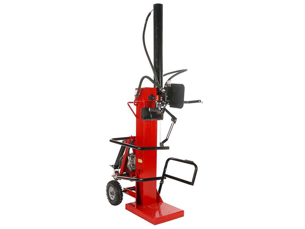 GeoTech Pro LSP 25-100VET aftakas houtklover, 25 ton, verticaal, detail 8