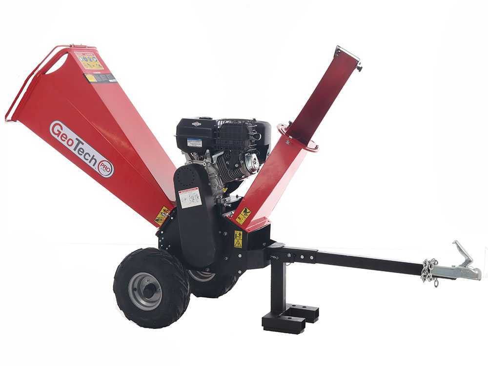 GeoTech Pro PCS 150BS benzine hakselaar, takken tot 90 mm, detail 8