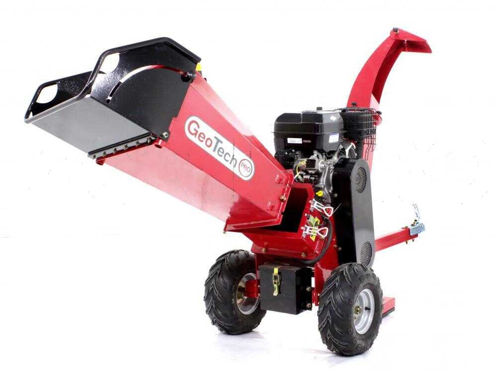 GeoTech Pro PCS 155 BSE benzine hakselaar, takken tot 90 mm, elektrische start, detail 8