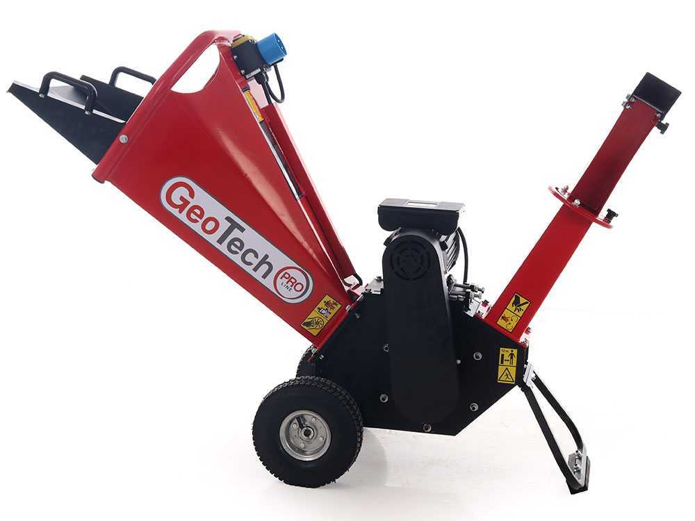 GeoTech Pro PCS 30ES elektrische hakselaar, takken tot 60 mm, detail 8