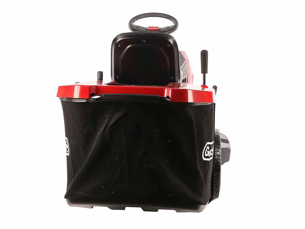 GeoTech Pro PRTM 180-1020 H-CM gazontractor met opvangbak 102 cm, hydrostaat, detail 7
