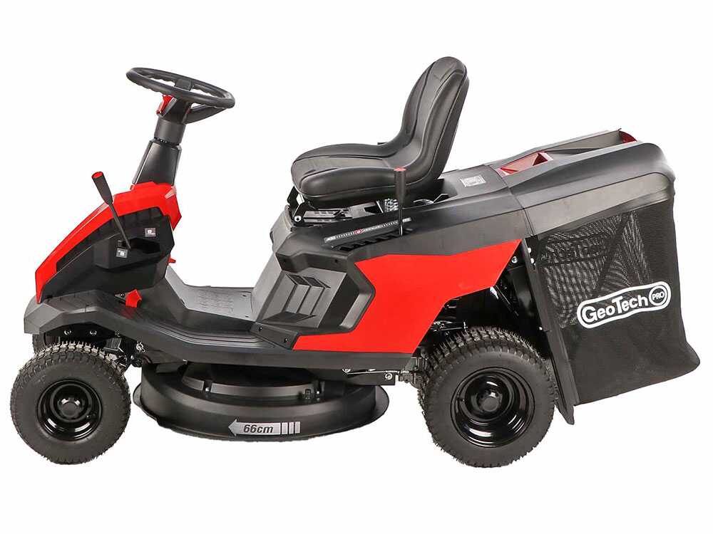 GeoTech Pro RM 75-660 CSM zitmaaier met opvangbak 66 cm, versnellingsbak, detail 7