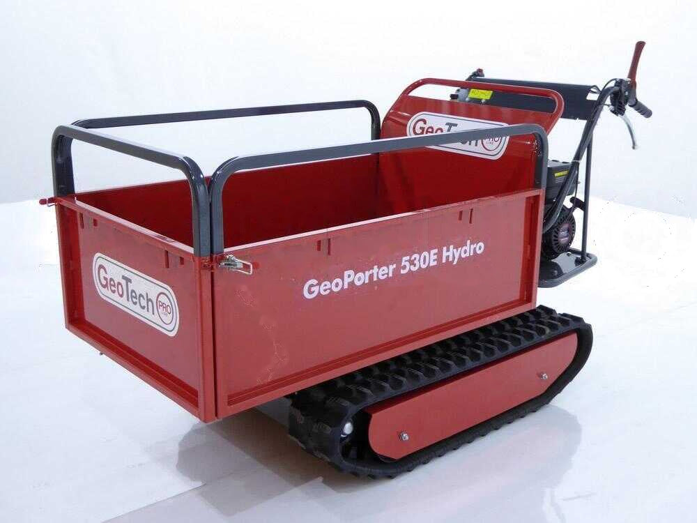Rupsdumper laadvermogen 500 kg GeoTech Pro GeoPorter 530E Hydro, hydraulisch kiepen, detail 8