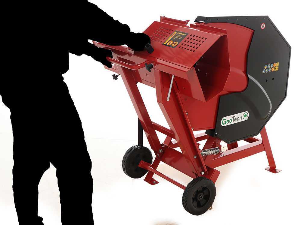 GeoTech SA 510 elektrische brandhoutzaag, 230 V, detail 8