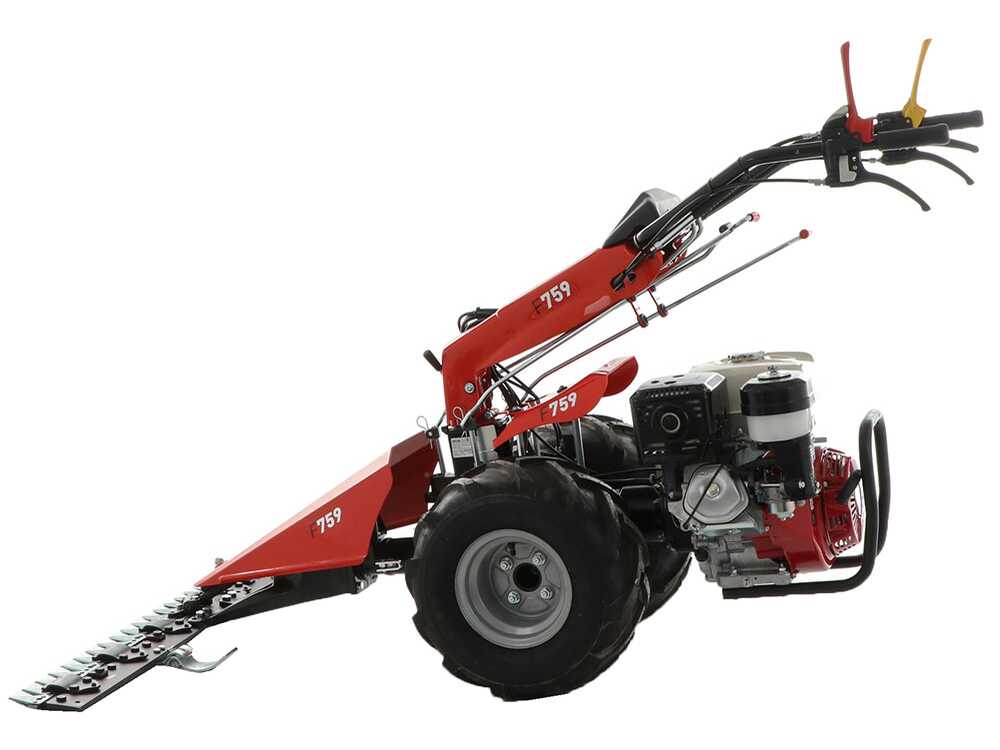 Balkmaaier 130 cm Ginko - MGM FC 759, motor Honda GX390, detail 7