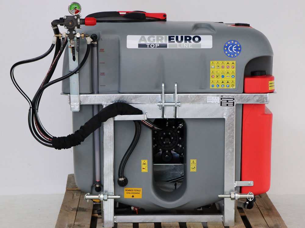 AgriEuro TOP-LINE Gray Reverse 400/70 nevelspuit, 400 liter, pomp AR713, detail 8