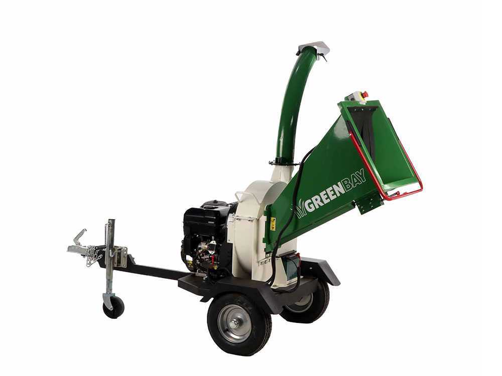 GreenBay GB-WDC 120 BSE benzine hakselaar, takken tot 90 mm, detail 7
