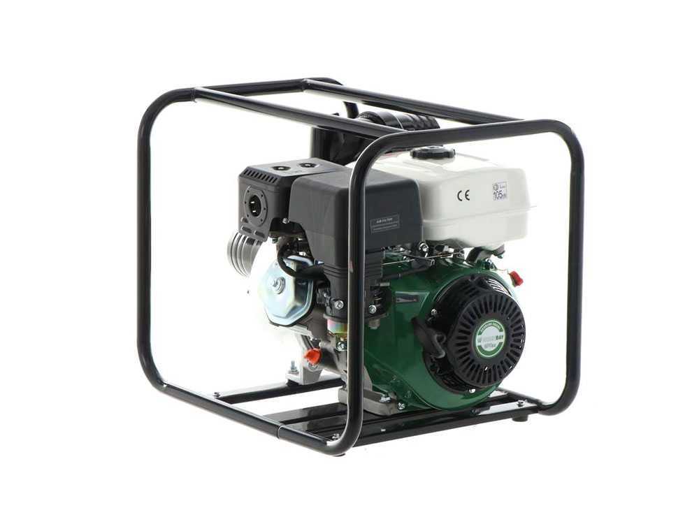 GreenBay GB-WP 100 benzine motorpomp, aansluiting 100 mm, detail 7