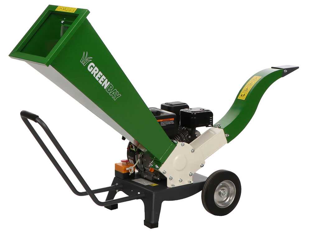 GreenBay GB-WRC 50 L benzine hakselaar, takken tot 50 mm, detail 7