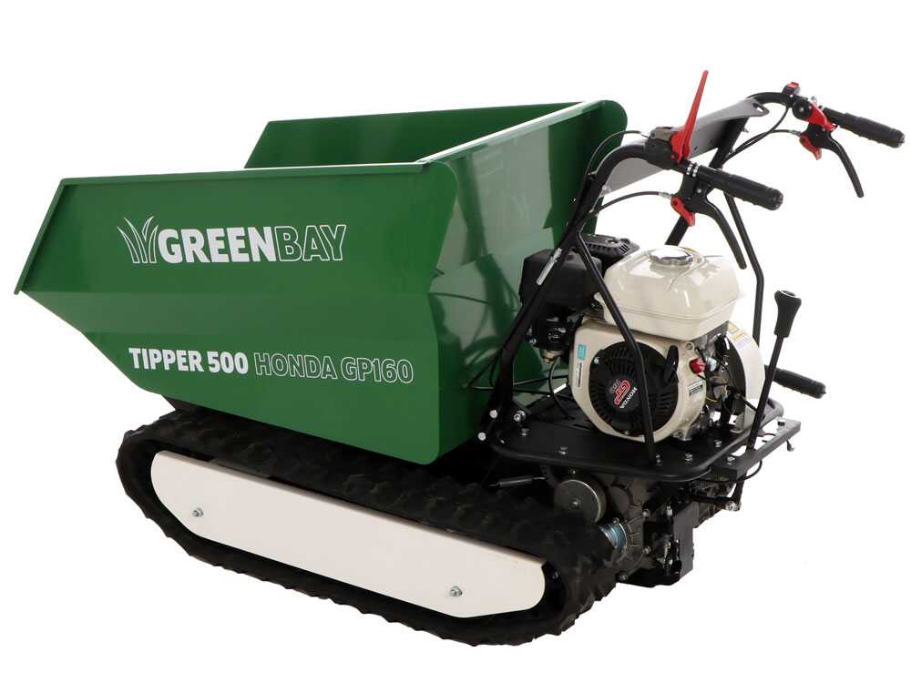 Rupsdumper laadvermogen 500 kg GreenBay Tipper 500, motor Honda GP160, detail 8