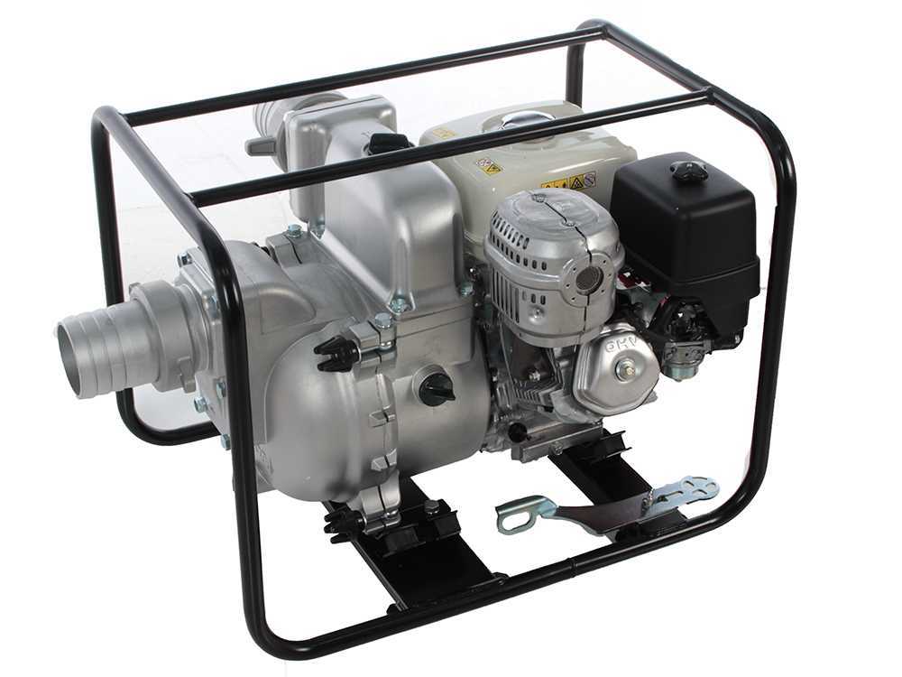 Honda WT 40 benzine motorpomp voor vuil water, aansluiting 100 mm, detail 8