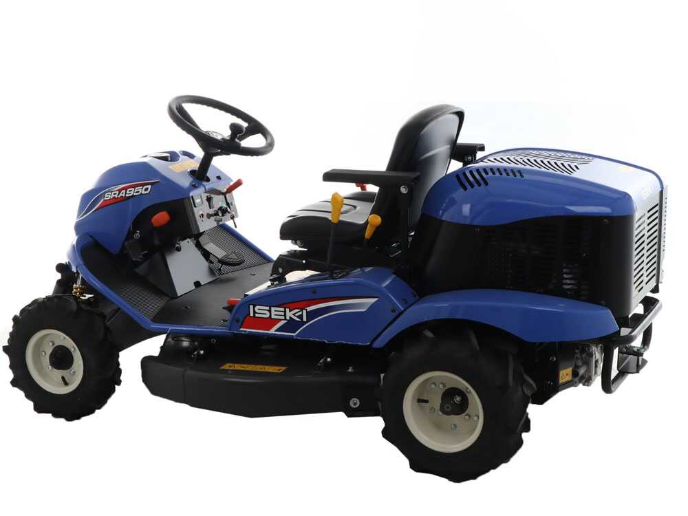 Iseki SRA 950A 2WD zitklepelmaaier 95 cm, hydrostaat, detail 7