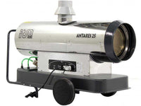 ITM ANTARES 25 INOX diesel heteluchtkanon 25 kW, indirect gestookt, detail 8