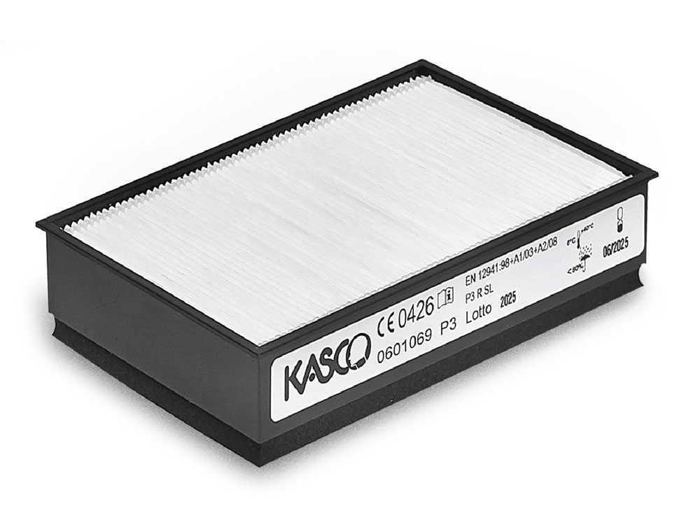 Kasco e-TA P3 beschermhelm met aangeblazen lucht, P3-filter, detail 8