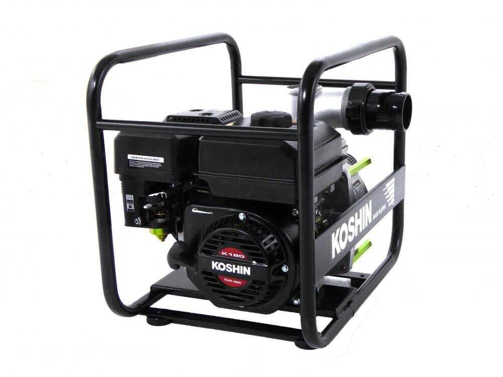 Oriental Koshin STV-80X benzine motorpomp voor vuil water, aansluiting 80 mm, detail 8