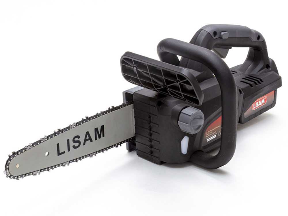 Lisam SG 22 accu kettingzaag, zwaard 25 cm, 18 V 4 Ah, detail 7