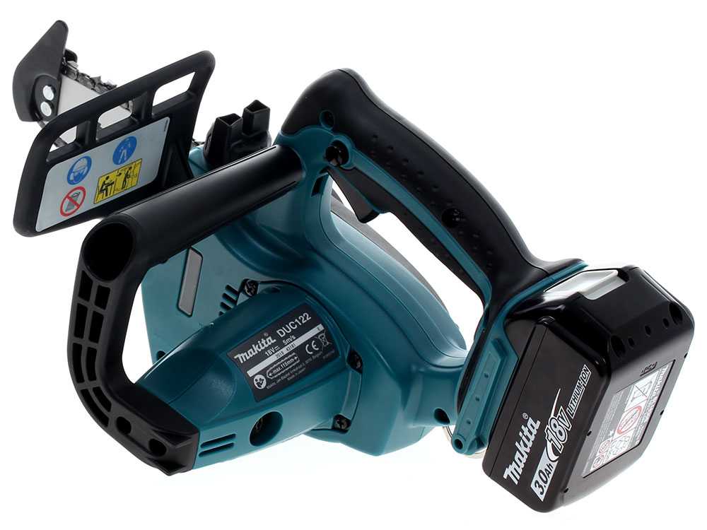 Makita DUC122 LXT accu kettingzaag, zwaard 11,5 cm, 36 V 3 Ah, detail 8