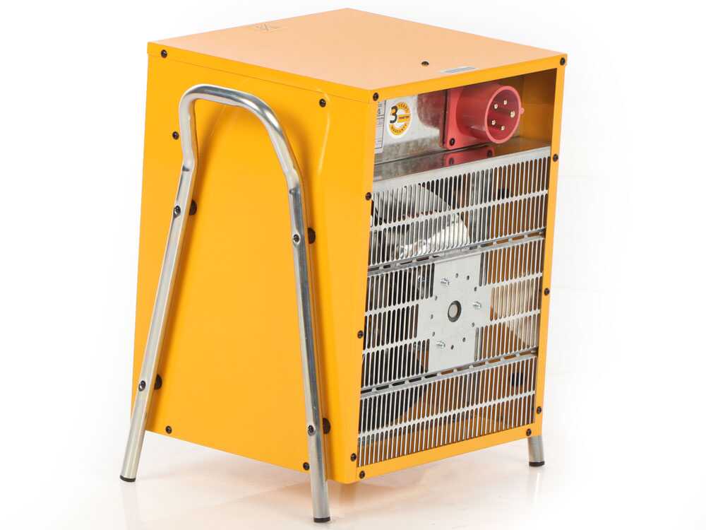 Master B 9IT elektrische heteluchtkanon 9 kW, 400 V, detail 8
