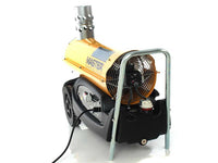 Master BV 77 diesel heteluchtkanon 20 kW, indirect gestookt, detail 8