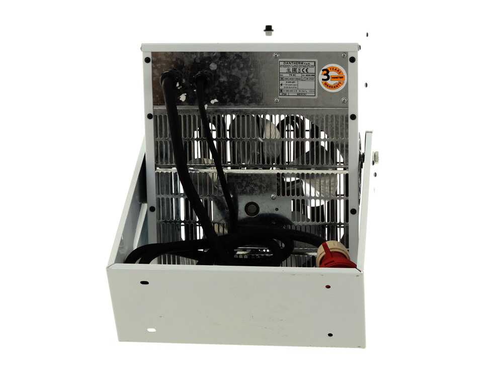 Master TR 9D elektrische heteluchtkanon 9 kW, 400 V, met afstandsbediening, detail 8