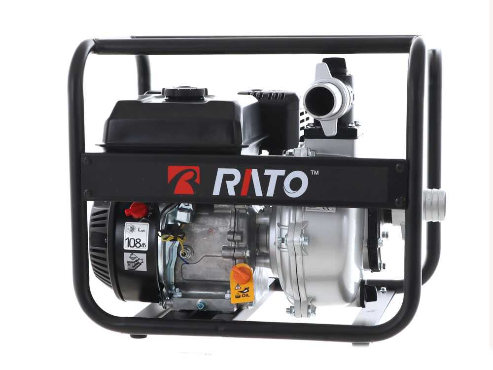 Rato RT50YB50-3.8Q benzine motorpomp, detail 7
