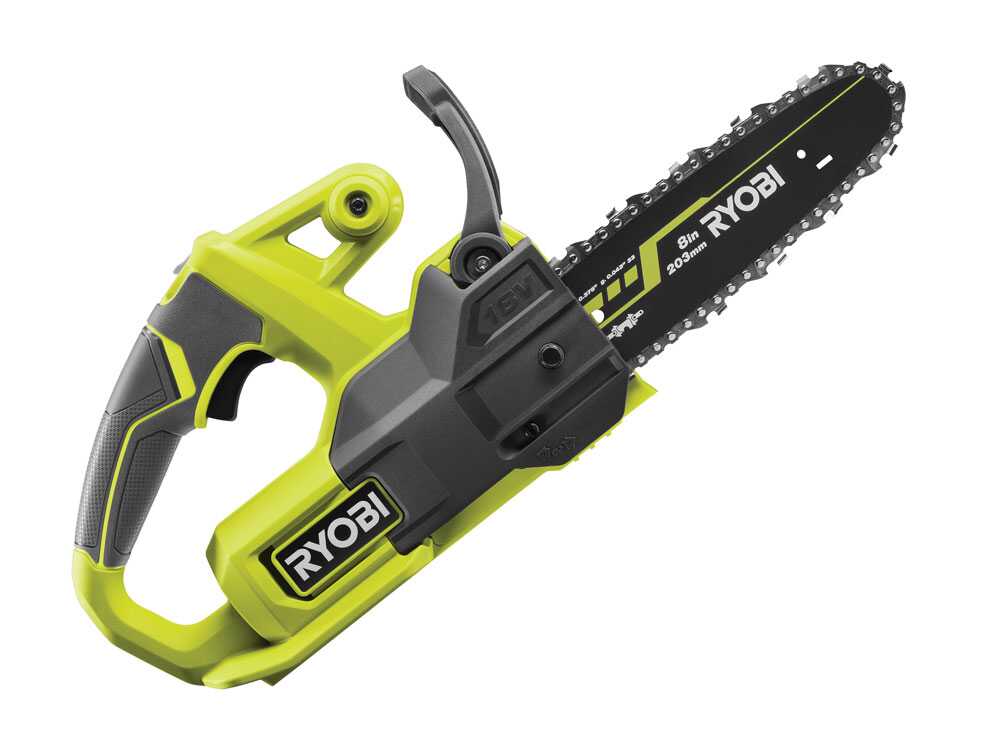 Ryobi RY18CS20A-125 accu kettingzaag, zwaard 20 cm, 18 V 2,5 Ah, detail 8