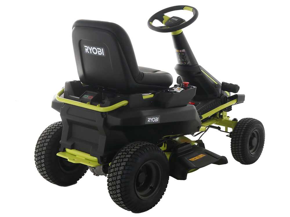 Ryobi RY48RM76A accu-zitmaaier met zijuitworp 76 cm, automaat, detail 7