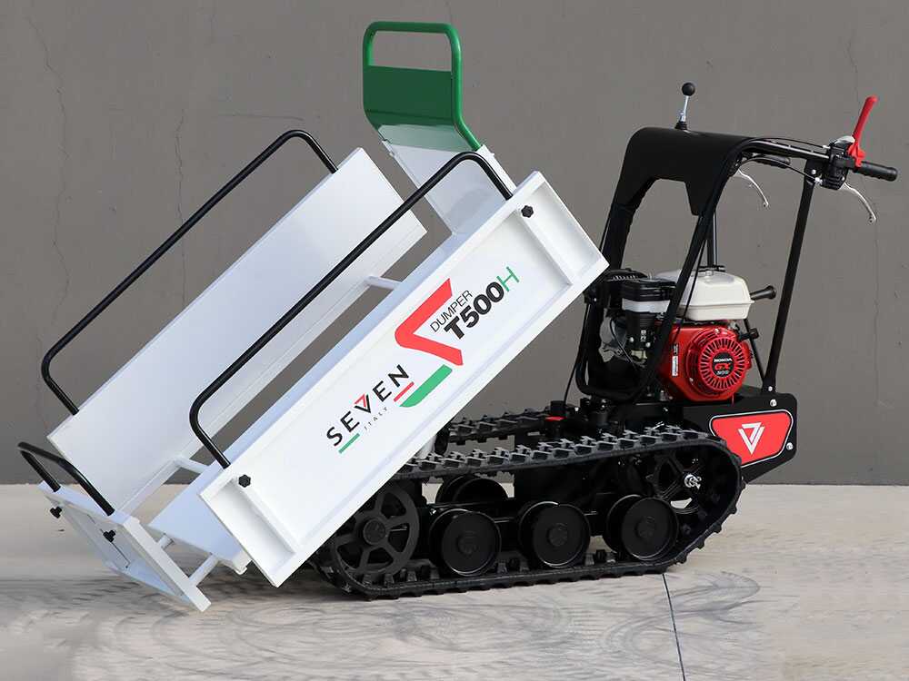 Rupsdumper laadvermogen 500 kg Seven Italy T500H GX-E, detail 8