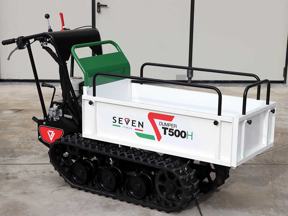 Rupsdumper laadvermogen 500 kg Seven Italy T500H GX, detail 8