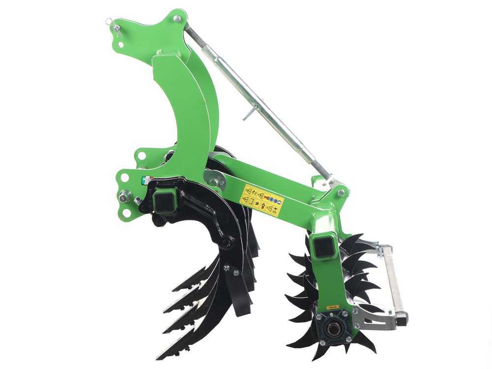Seven Italy BIG 4 woeler 160 cm, 4 tanden, mechanische rol, detail 8