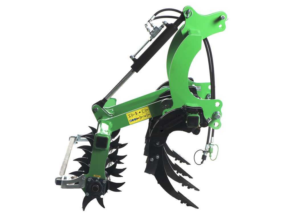 Seven Italy BIG 4 woeler 160 cm, 4 tanden, hydraulische rol, detail 8