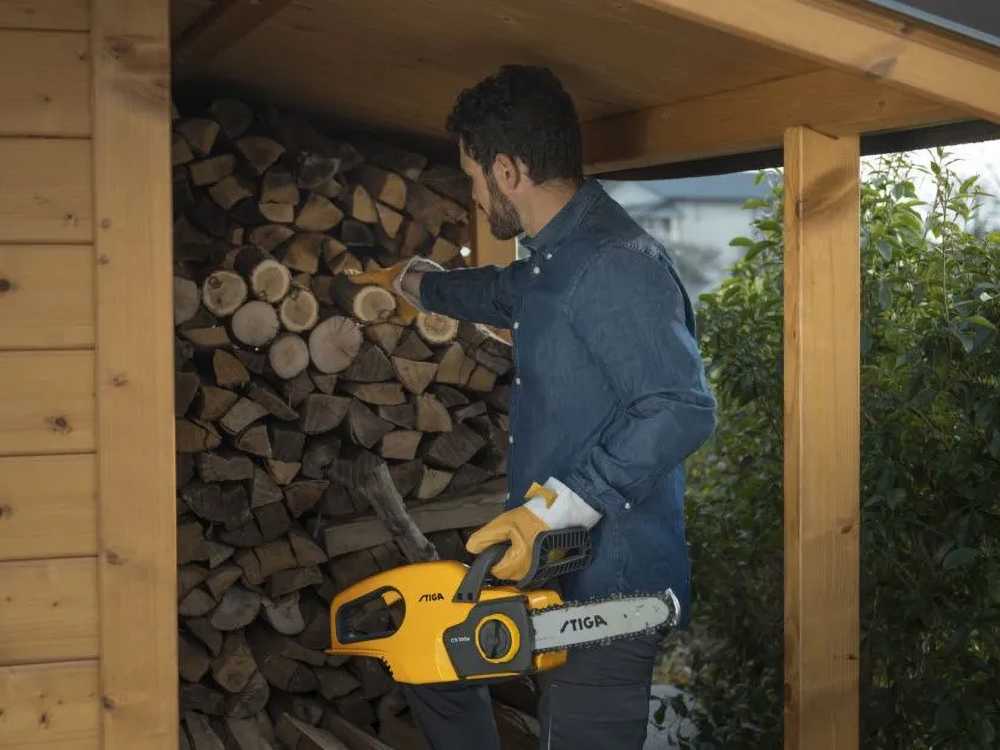 Stiga CS 100e Kit accu kettingzaag, zwaard 25 cm, 20 V 4 Ah, detail 8