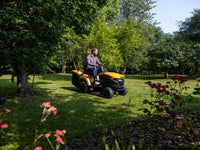 Stiga Estate 384e accu-gazontractor met opvangbak 84 cm, automaat (K612216), detail 8