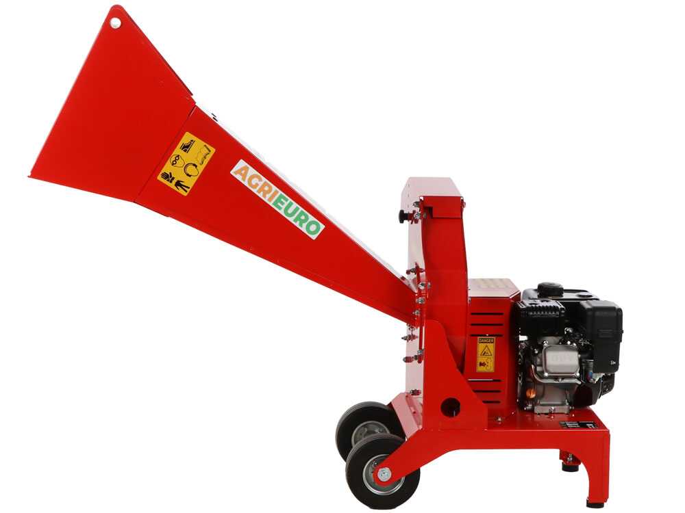 AgriEuro TOP-LINE Mora benzine hakselaar, takken tot 60 mm, detail 8